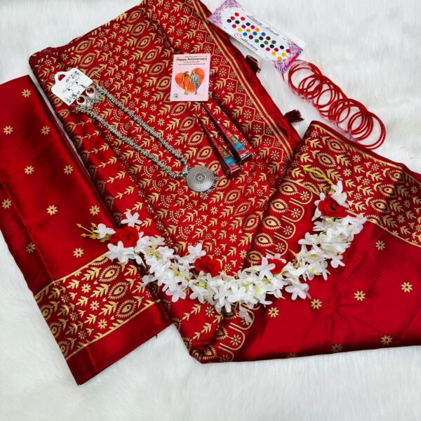 শাড়ি কম্বো সেট - Image 2